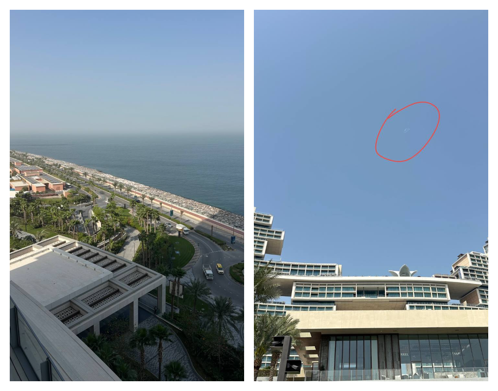 Фото Туристы в панике. Жительница Новосибирска встретила день рождение в Дубае под взрывы из-за военного конфликта 3